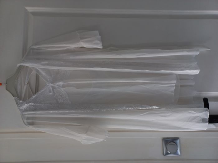 Déshabillé blanc taille XL