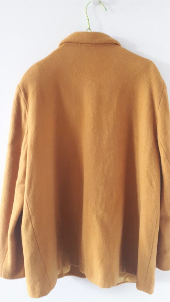 Manteau vintage moutarde - photo numéro 2