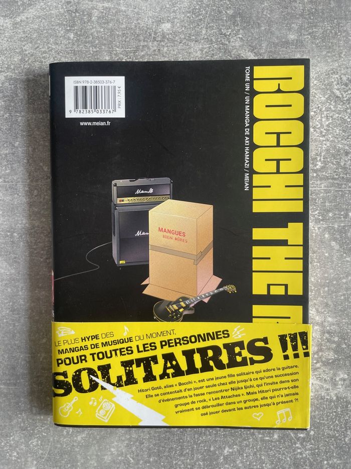 Manga Bocchi the rock Tome 1 en version française. - photo numéro 2