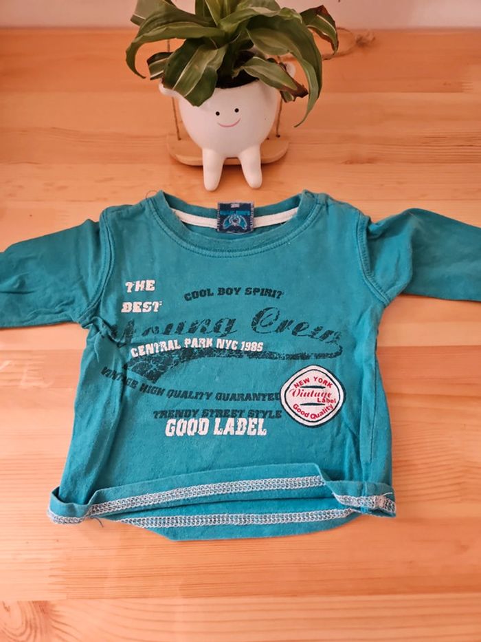 Lot de 5 tee shirt manche longue bébé garçon 3 mois - photo numéro 4