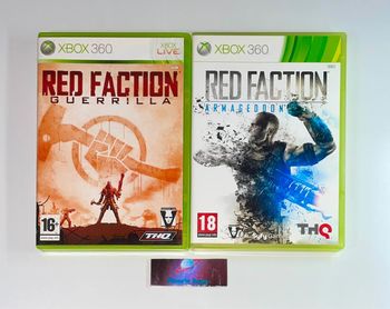 Lot 2 Jeux Red Faction Guerrilla/Armageddon - Xbox 360 Complet VF Microsoft