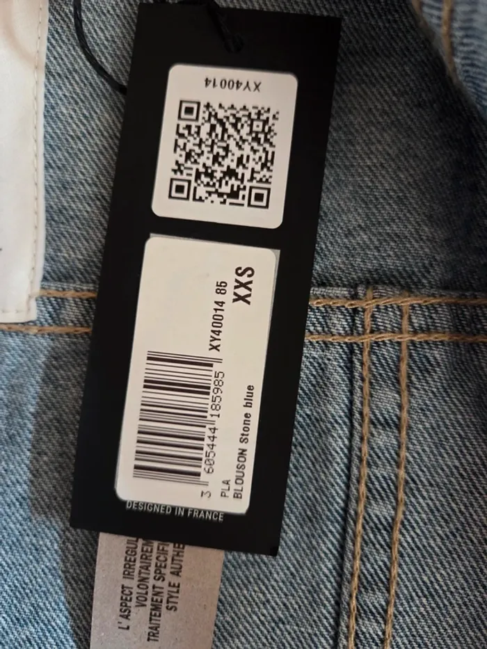 Veste en jeans neuve fille 10Y IKKS - photo numéro 5