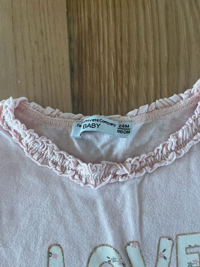 🌸 Tee-shirt bébé 24 mois 🌸 - photo numéro 4