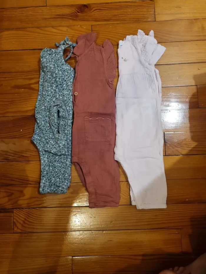 Lot 3 combi pantalon