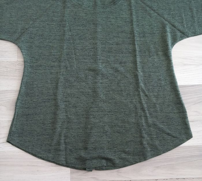 Pull femme vert Tex taille M - photo numéro 4