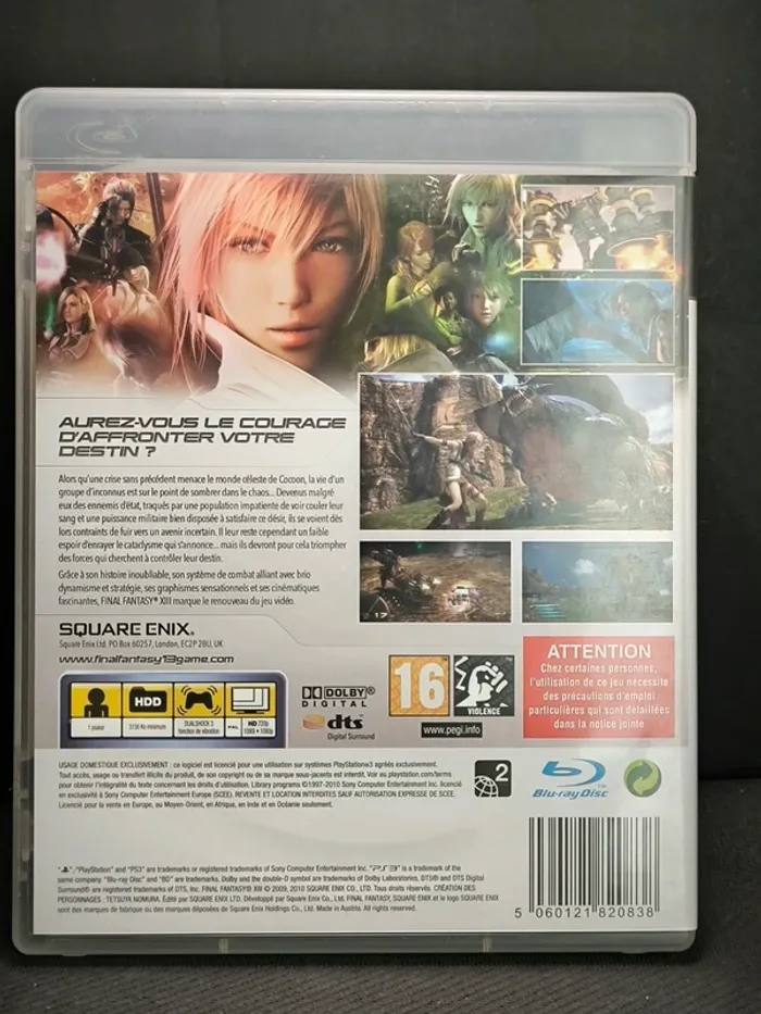 Final fantasy XIII ps3 - photo numéro 2