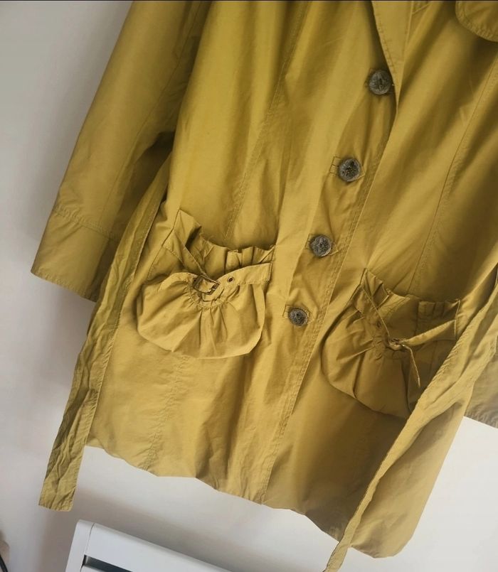 Veste / trench - Patrice Bréal - Taille 5 / 44-46 - photo numéro 3