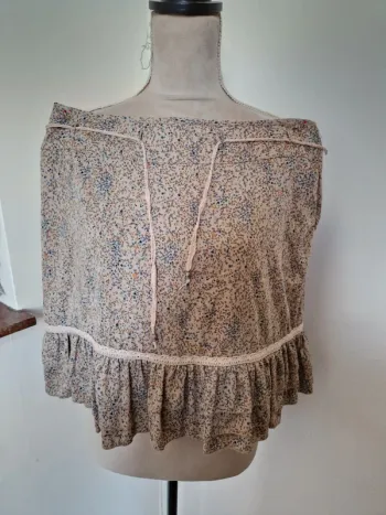 Jupe ddp fleurie taille S