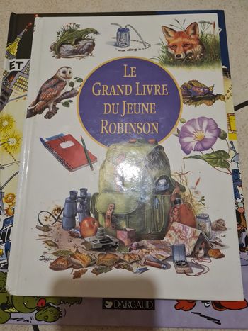 Livre le grand livre du jeune Robinson