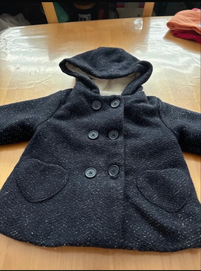 Manteau hiver Vertbaudet 6 mois - photo numéro 2