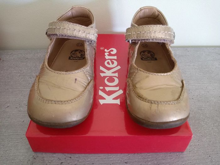 Chaussures fille Kickers en 24 modèle Biback - photo numéro 3