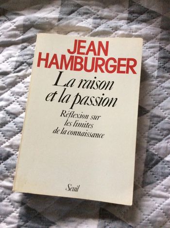 #la raison et la passion Jean Hamburger