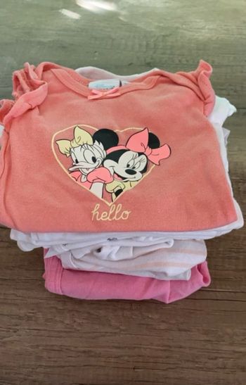 Bodys fille manche courtes