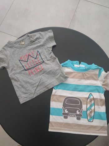 Lot de 2 t shirt