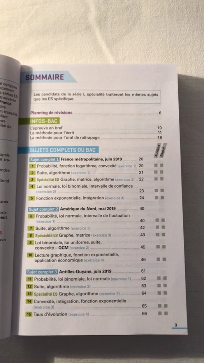 Annales de maths - photo numéro 3