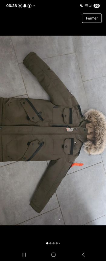 Manteau canadian peak 10 ans garçon 