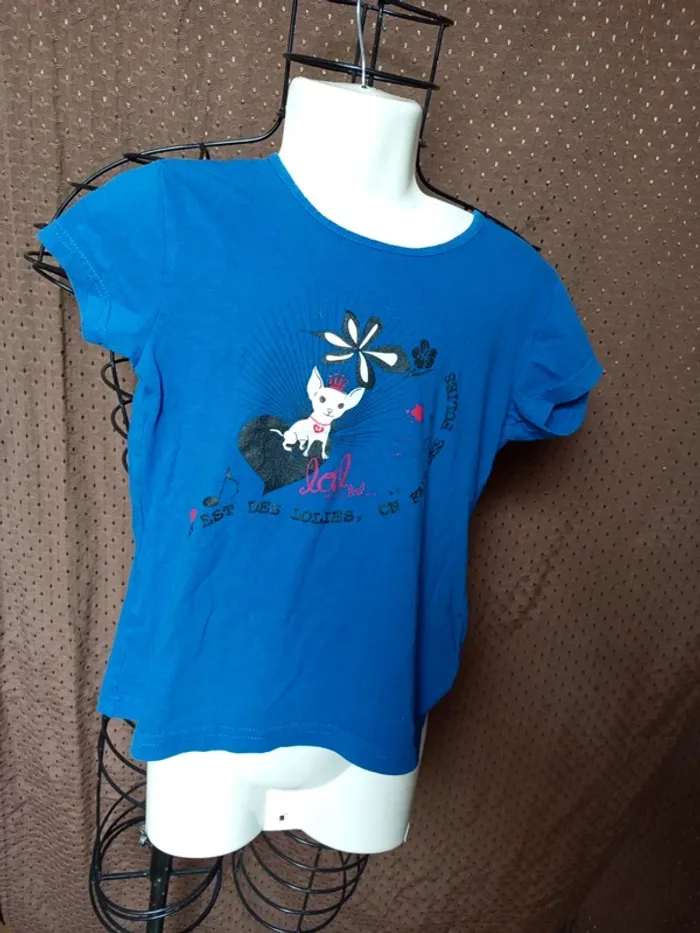 T-shirt courte manche taille 12ans