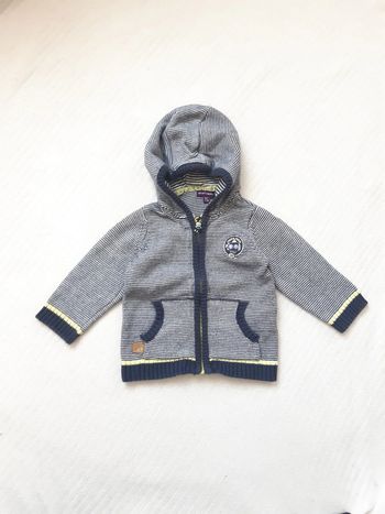 Gilet zippé à capuche Sergent Major 9 mois