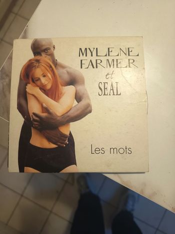 Cd 2 titres Mylène farmer et seal les mots 