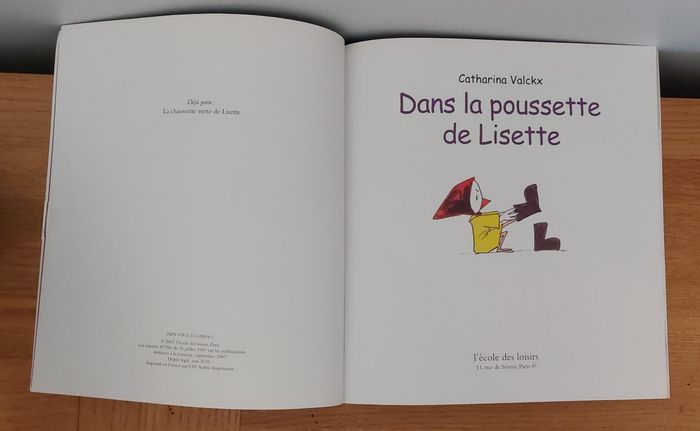 Dans la poussette de Lisette - l'école des loisirs - photo numéro 2