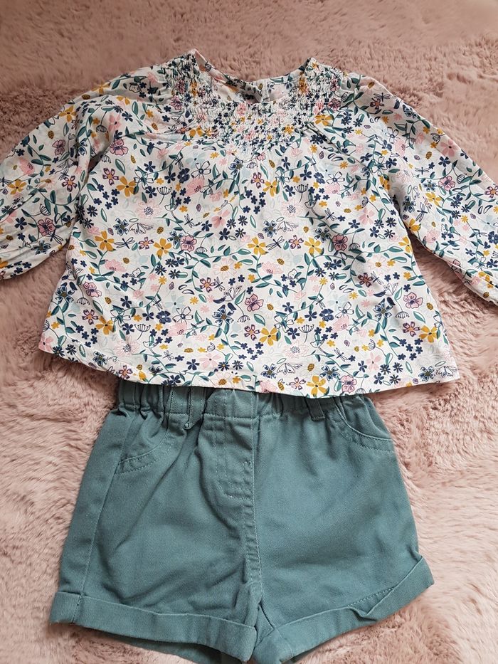 Ensemble fille 6 mois - photo numéro 2