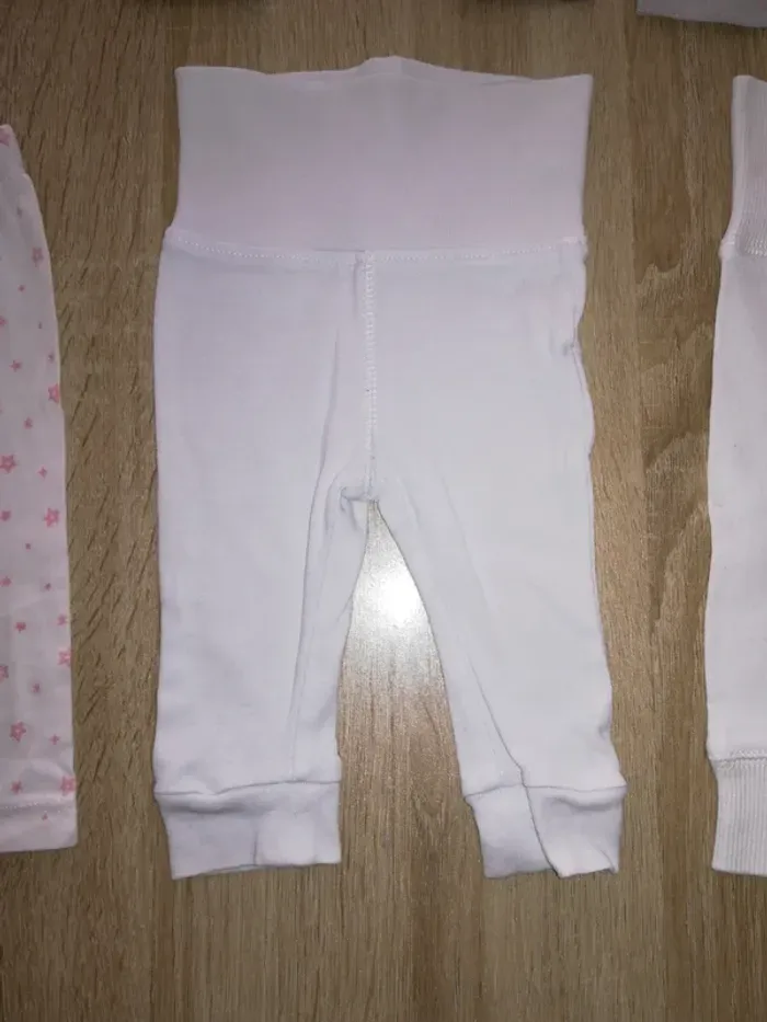Lot de 6 pantalons leggings, été, bébé fille, 3/6mois - photo numéro 10