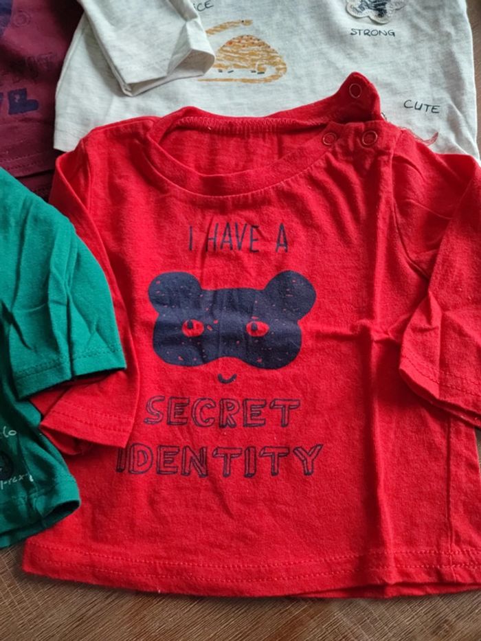 Lot de 5 tee-shirts manches longues - photo numéro 6