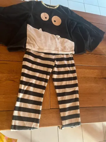 Pyjama chauve souris Halloween du pareil au même 8 ans