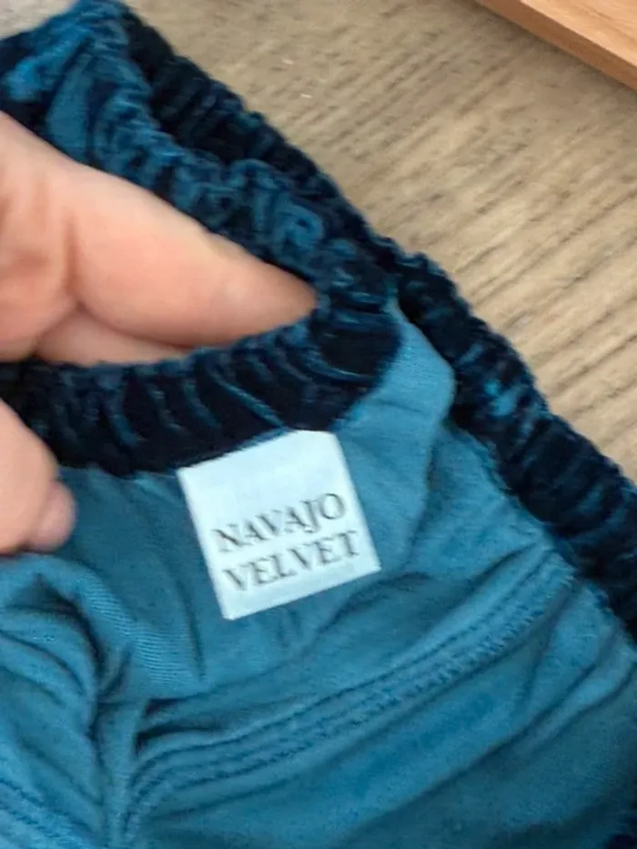 Jupe velours bleu - photo numéro 5