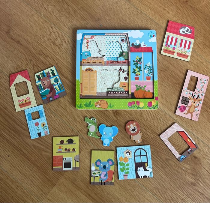 Puzzle surprise en bois - photo numéro 2
