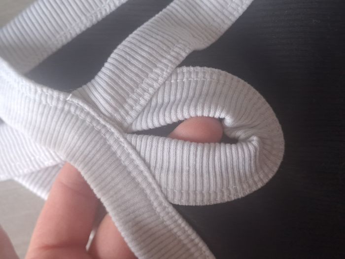 Débardeur original noir blanc Pimkie Taille M - photo numéro 5