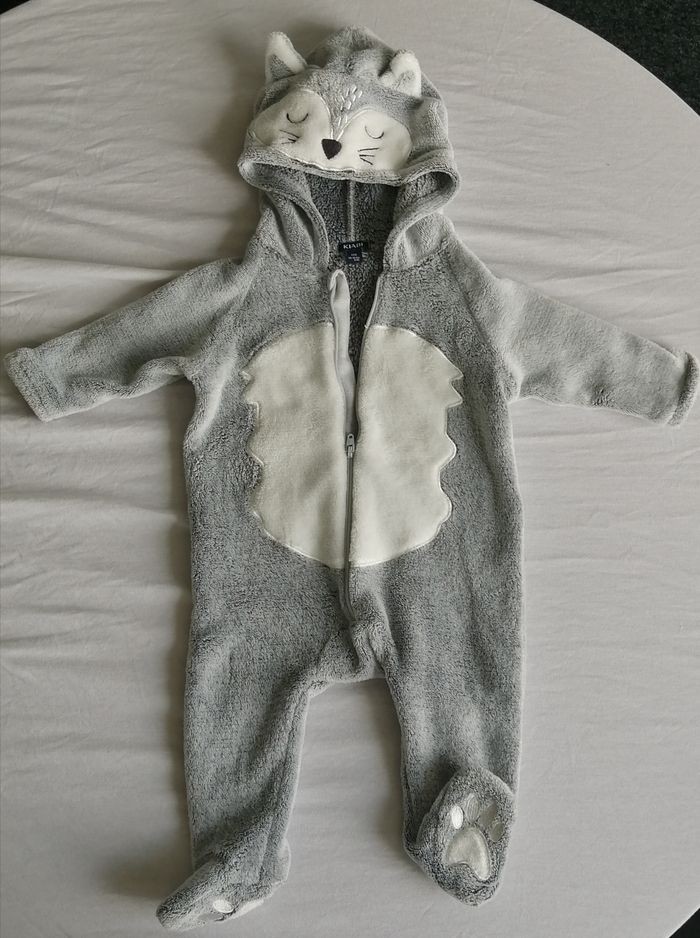 Combinaison Surpyjama capuche pieds 69cm 6m - photo numéro 4