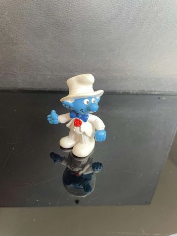 Figurine Vintage Schtroumpfs Marié Schleich 1991