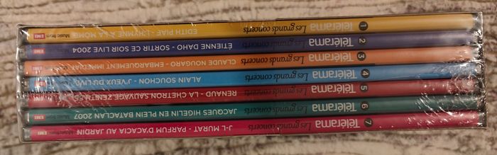 Beau coffret DVD Telerama série "Les Grands Concerts" : chanson française - photo numéro 3