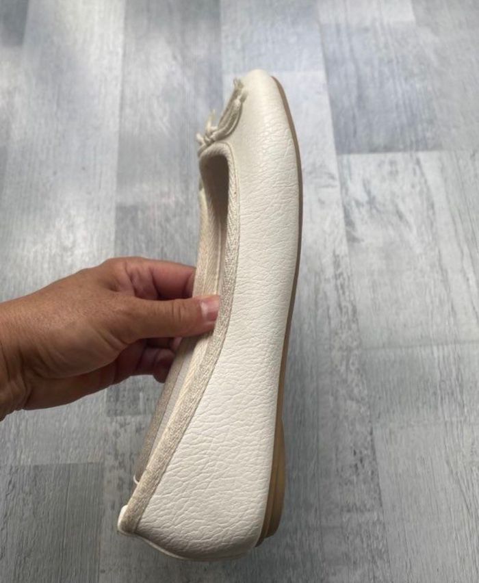 Ballerine blanche taille 35 - photo numéro 6