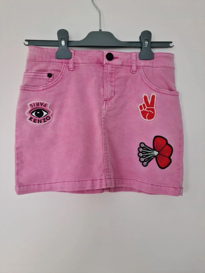 Jupe en jean rose 12 ans Kenzo