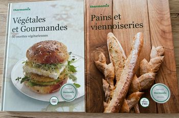 2. Livres cuisine Thermomix.
