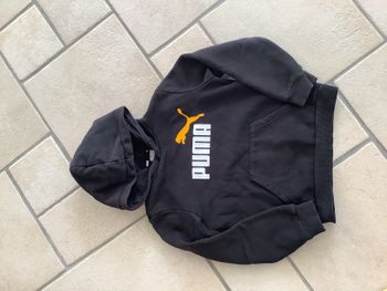 Pull à capuche puma 9/10 ans