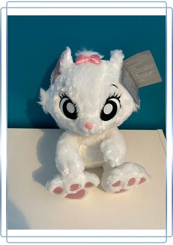 Peluche Marie des aristochats Disneyland Paris