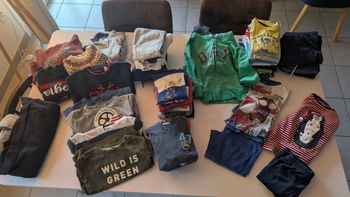 Lot vêtements 5 ans été / autonome hiver