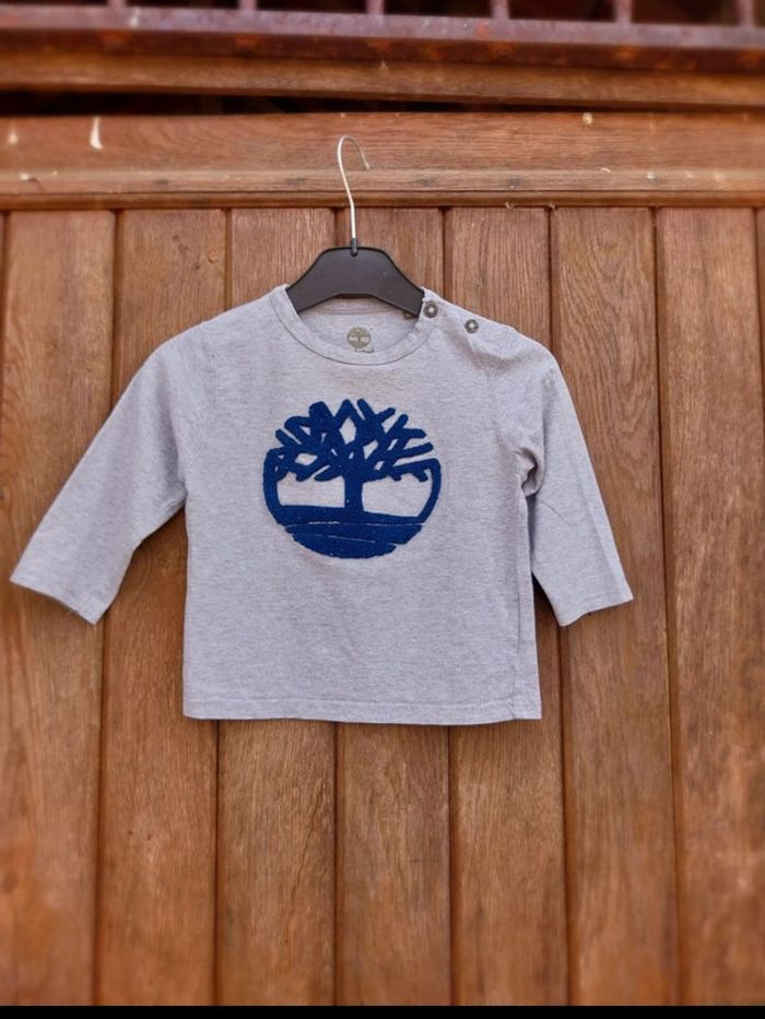 Tee-shirt manche longue 18 mois timberland