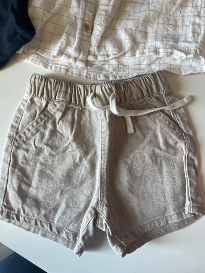Lot de 3 habits Chemise short et polo - photo numéro 2