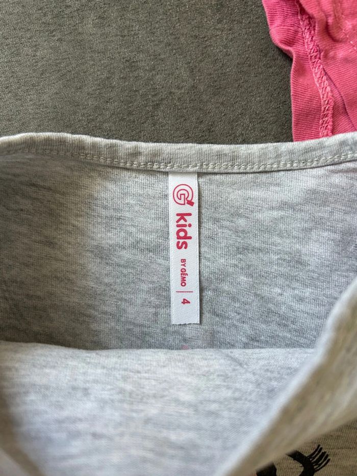 Lot 3 tee shirt motif animaux - photo numéro 7