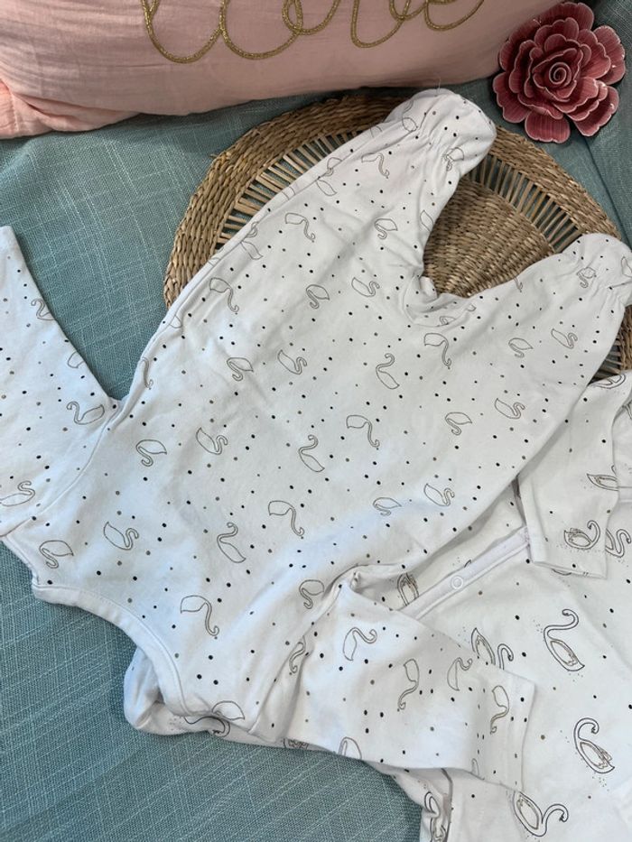 Lot 2 pyjamas coton taille 3 mois - photo numéro 8