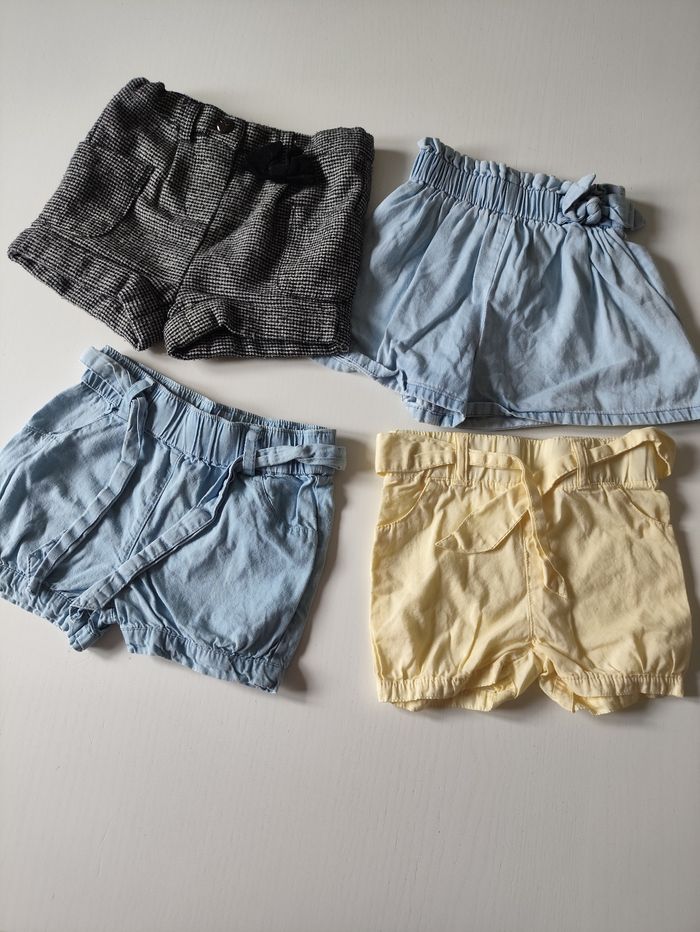 Lot de 4 shorts