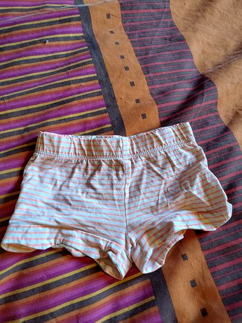 Short rayé – 2 ans