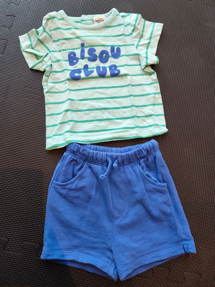 Ensemble short et tee shirt