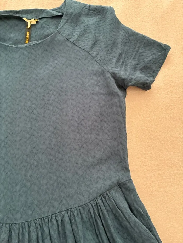 Robe bleu canard Bizzbee taille XS en très bon état - photo numéro 8