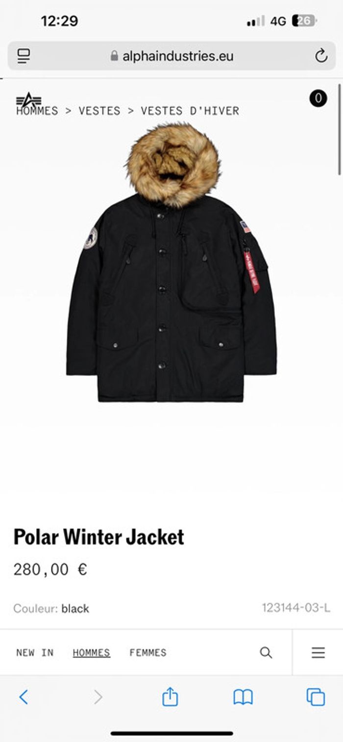 Manteau hiver homme taille M - photo numéro 9