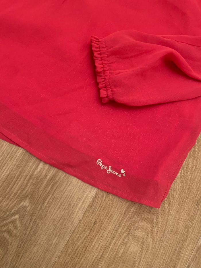 Chemisier fille rose pepe jeans - photo numéro 3